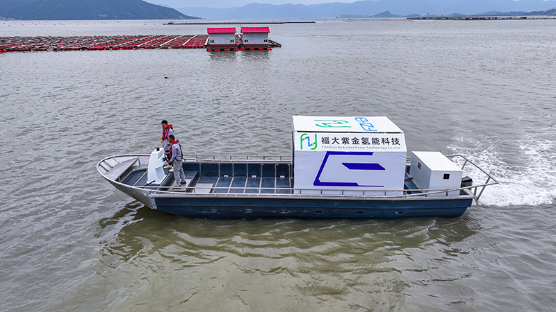 Zijin achève les essais en mer du premier navire chinois alimenté par ammoniac-hydrogène