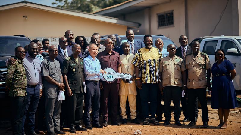 Zijin Golden Ridge lance le premier projet de compensation de la biodiversité à grande échelle de l'industrie minière au Ghana