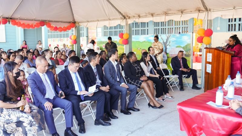 La filiale au Guyana de Zijin finance la construction d'installations scolaires locales 